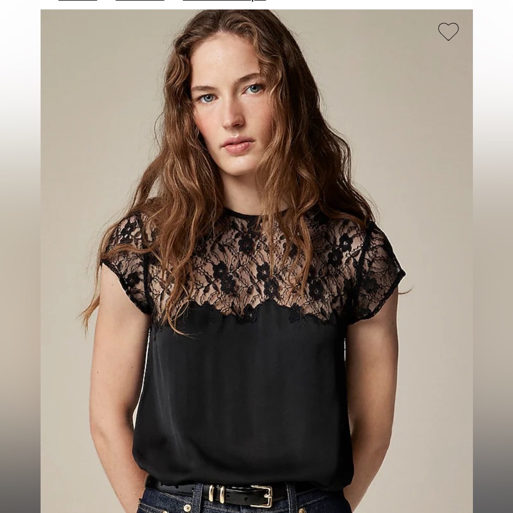Pink lace top - Picture 2 of 5